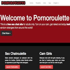Cam to Cam Sex. . Porno roulette